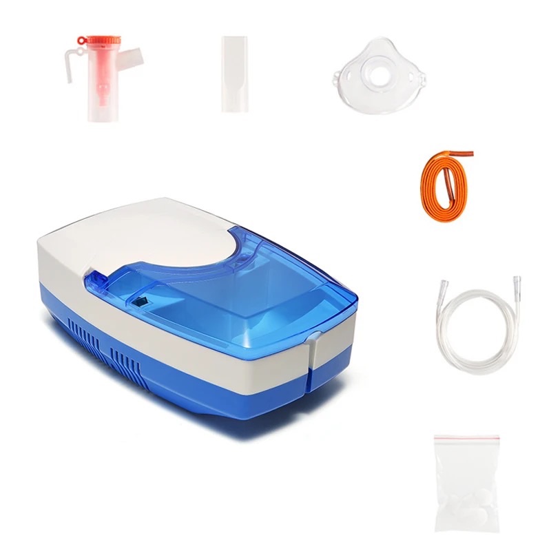 Ultrasonic Air Piston Compressor Nebulizer Machine Atomizer For Adults Kids Portable Atomization Nebulizer Compressor Kit CompMist Inhaler Mist Inhalator