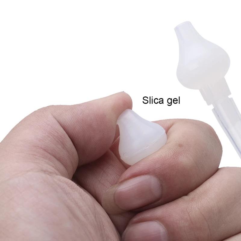 Fashion Baby Nasal Aspirator For Nose Suction Snot Cleaner kids Mouth Suction Catheter - Nose Cleaning Sucker Suction For Children Newborn Infant - Vacuum Suction Manual Nasal Aspirator