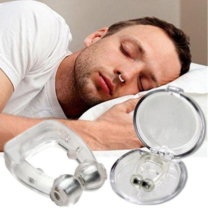 Silicone Magnetic Anti Snore Devices Stops Snoring Apnea Nose Clip Sleep Tray Sleepi