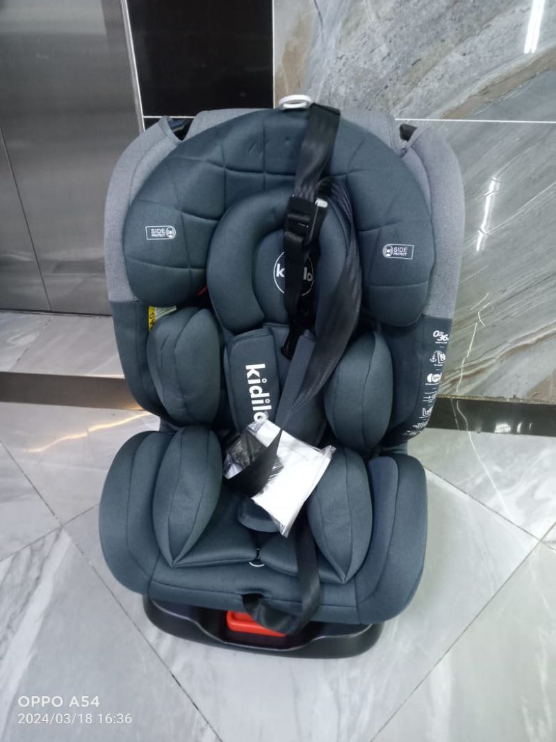 RESTOCKED 360 Degree Rotation Seat Belt Fixation Isofix Top Tether Baby Car Seat 0-12y
