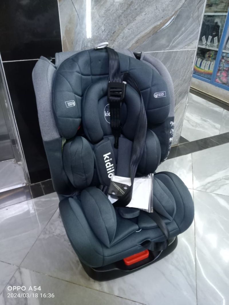 RESTOCKED 360 Degree Rotation Seat Belt Fixation Isofix Top Tether Baby Car Seat 0-12y