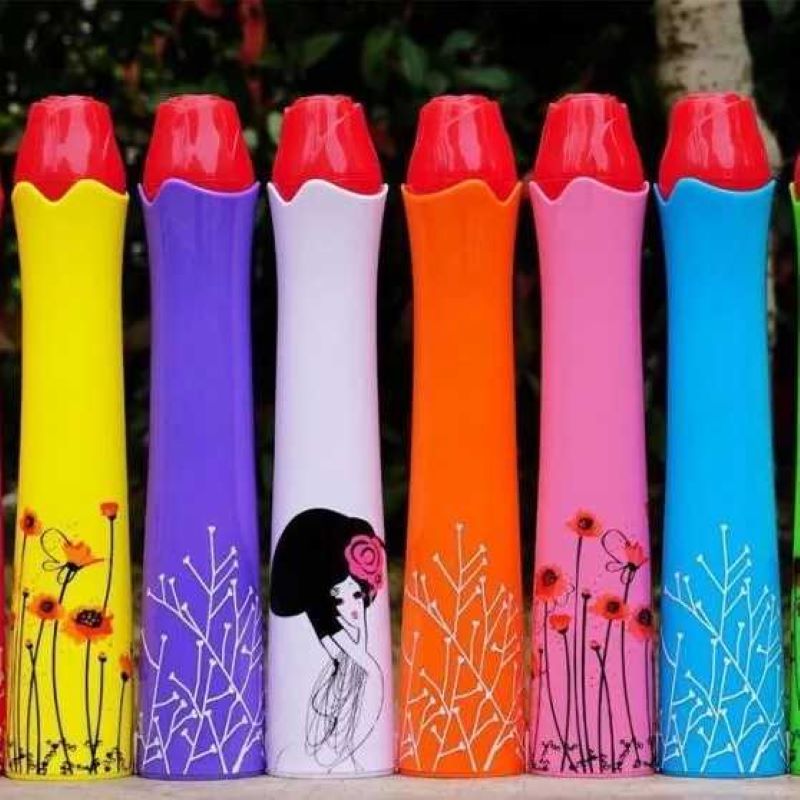 New Arrival Rose-bottle Shaped Foldable Umbrella  Umbrella Rain Portable Umbrella