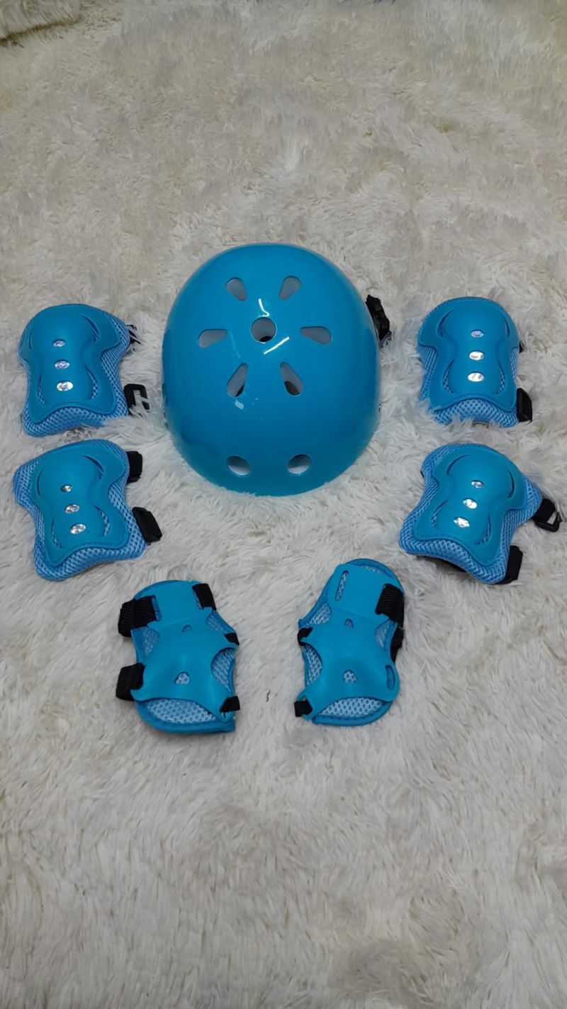 Kids Cycling Racing Skating Cartoon Children Hard Helmet gears /knee,elbow and wrist protection