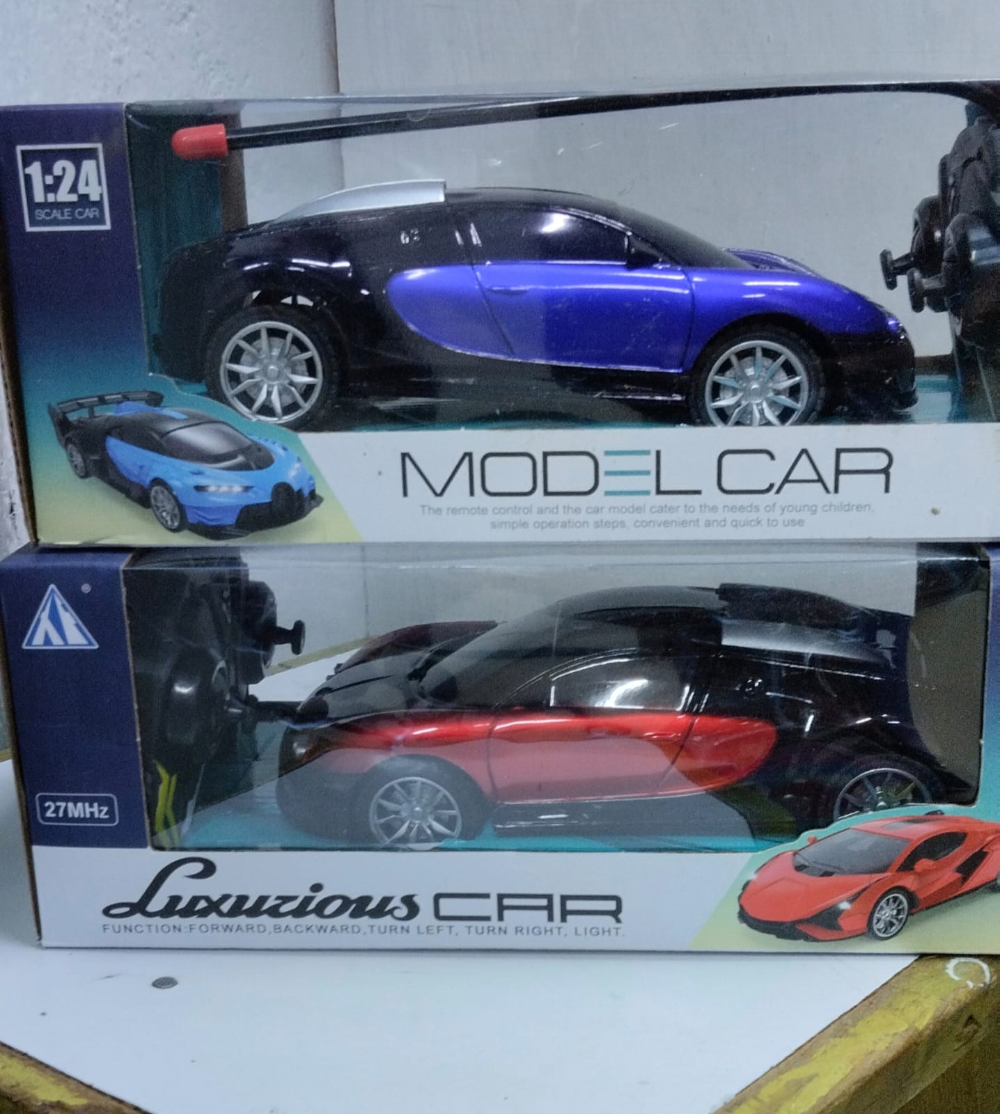 Battery operated remote  model car  Automatic door opening Remote controlled Rechargeable Battery Operated Remote Control Toy Car