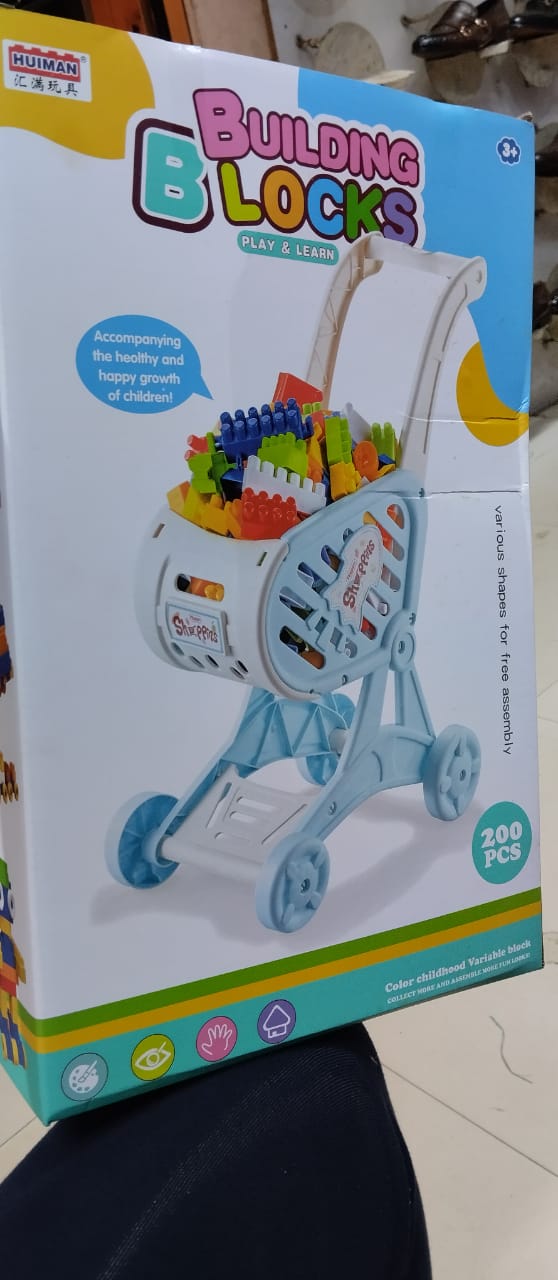 Trolley blocksTrolley blocks Building Blocks Toy Smart Stick Kids Made of high quality plastic material, non-toxic, and will not be broken easily, safe and more ...
