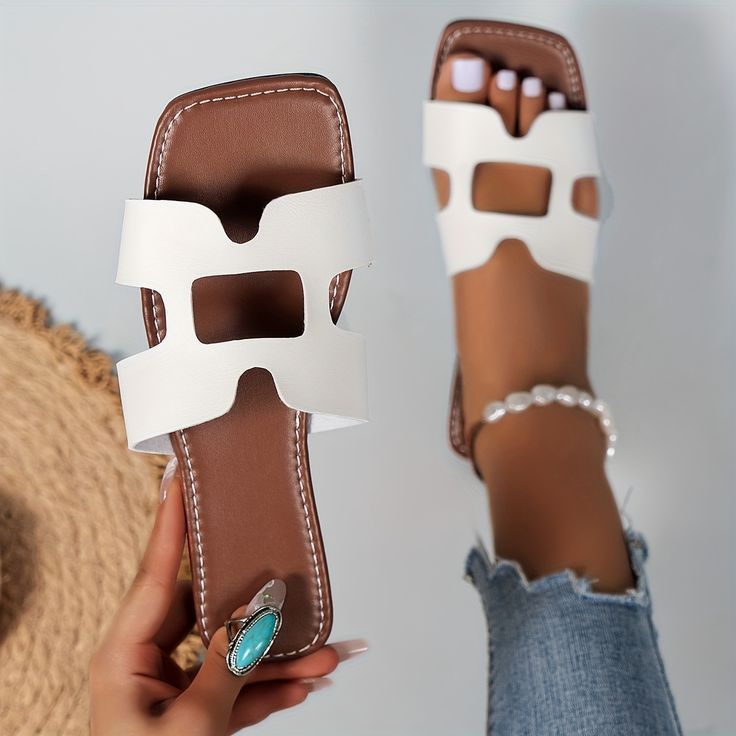 Leather ladies Sandals open shoes women's fashion shoes students sandals shoes open shoes Stylish sexy women's shoes, ( choose 1 size smaller,)