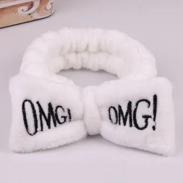 OMG HEADBAND/SPA/MAKE UP/HAIR BAND/HEAD BAND Navy FREE SIZE