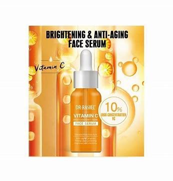 Best Pure Dr. Rashel Vitamin C Brightening & Anti-aging Face Serum - 50ML Orange