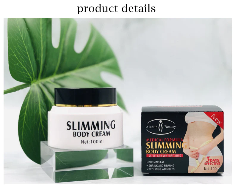 Aichun Beauty Medical Formula Slimming Body Cream 3 Days Effective - 100ml