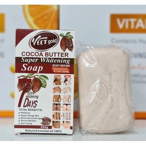 VEET Cocoa butter VEET super whitening soap Body repair Moisturizer and anti aging Cream -250g