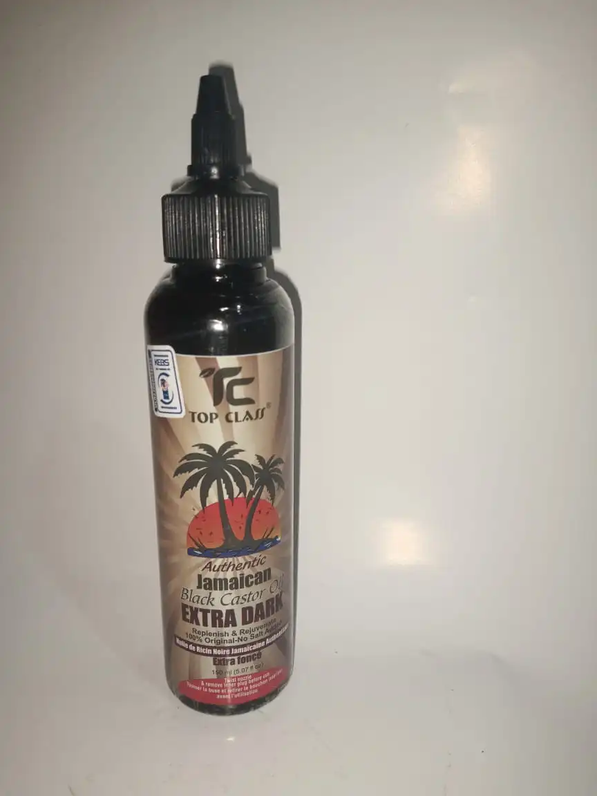 Brand New TOP CLASS AUTHENTIC JAMAICAN BLACK CASTOR OIL--150ml