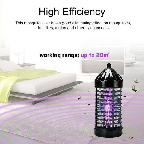 Electric Mosquito Killer, Lamp Bug Zapper Insect Killer,Electric Insect Mosquito Fly Killer Bug Zapper UV Indoor Pest Catcher, TrapFeature: Durable and stylish design, and without looking out of place