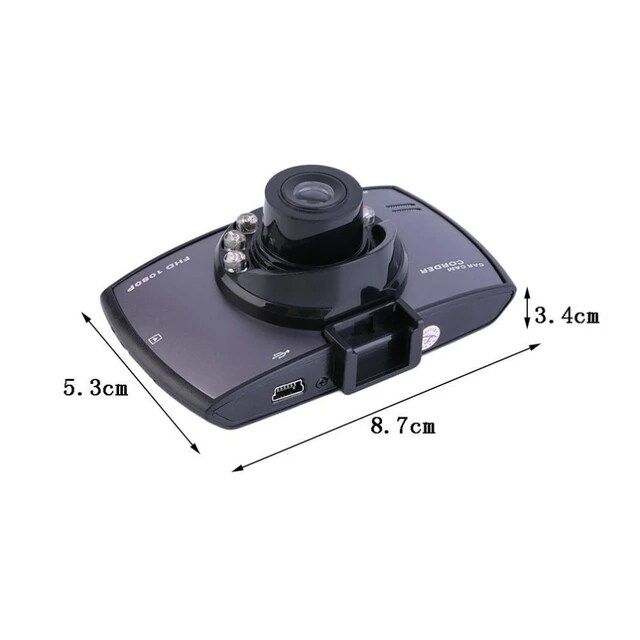 1080P Hd Car Dvr Dash Camera Video Recorder Cam Night Vision G-Sensor