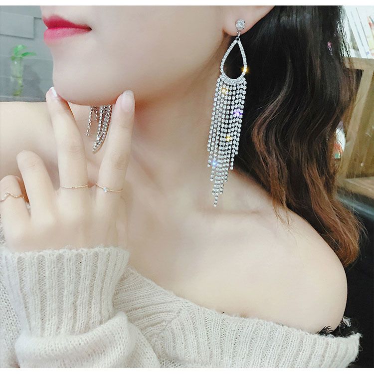 New Boho Handmade Beads Dangle Earrings Long Tassel Pendant Drop Earring For Women Party Beach Ethnic Jewelry Accessories Gifts