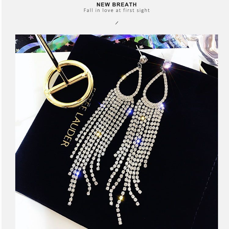 New Boho Handmade Beads Dangle Earrings Long Tassel Pendant Drop Earring For Women Party Beach Ethnic Jewelry Accessories Gifts