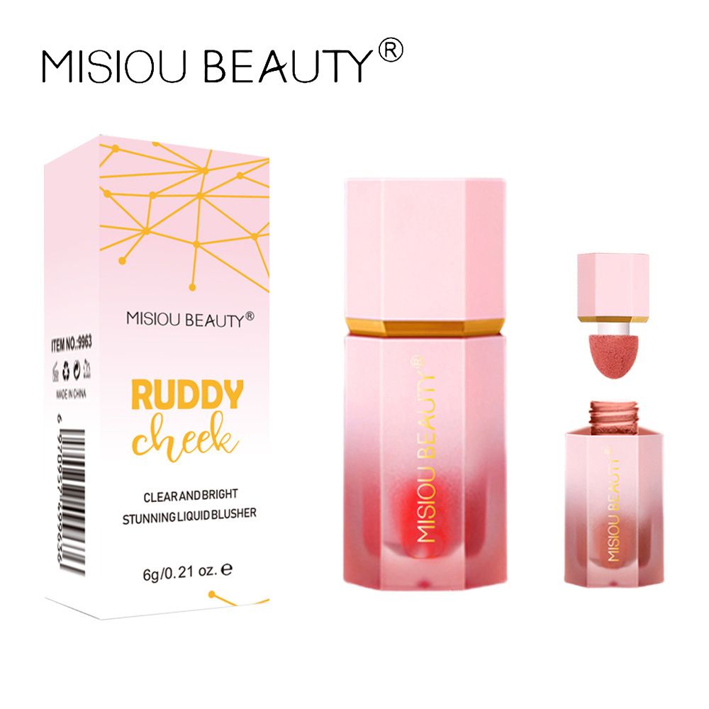 Mousse Liquid Blush Stick Long Lasting Cute Cheek Rouge Face Blusher Pink Red Rose Face Tint Contour Makeup Cosmetics