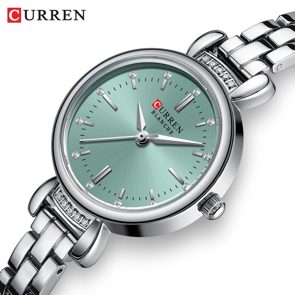 CURREN Watches Women Date Stainless Steel Luxury Ladies Watches with Small Writs Watches for Women Waterproof Elegant Dress