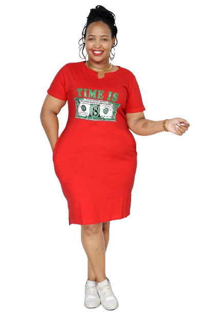 TIME IS MONEY top dress