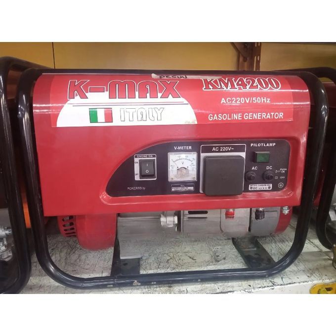 KMAX Kingmax KM4200 1.2KVa Petrol Generator 4 Stroke Gasoline Generator