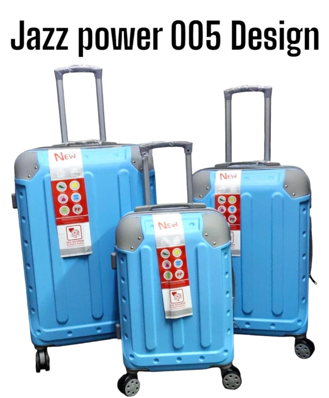 3 in 1 traveling bag suitcase  Stylish Durable Affordable Spacious QualityFibre Travelling SuitcaseStylish travel . size 26