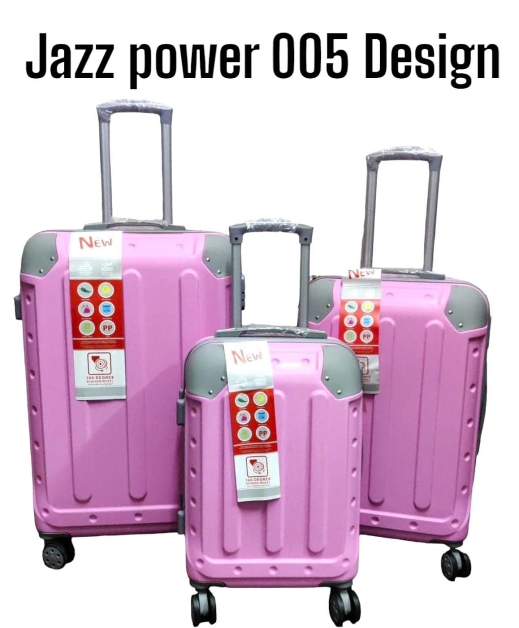 3 in 1 traveling bag suitcase  Stylish Durable Affordable Spacious QualityFibre Travelling SuitcaseStylish travel . size 26