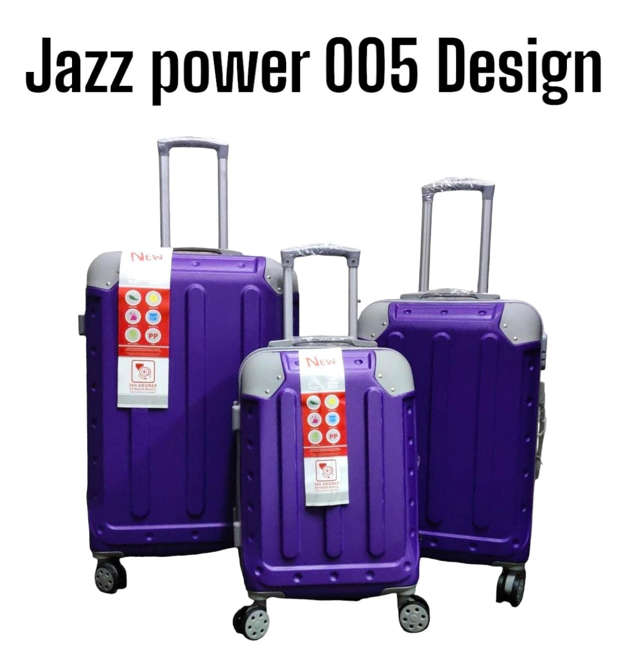 3 in 1 traveling bag suitcase  Stylish Durable Affordable Spacious QualityFibre Travelling SuitcaseStylish travel . size 26