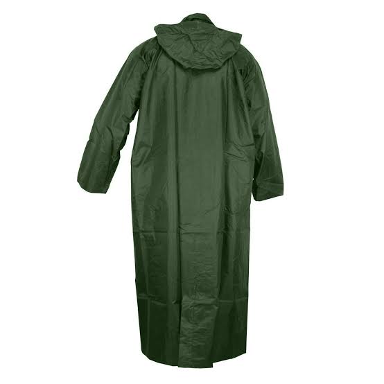 Raincoat New Stylish Long Raincoat Waterproof Rain Jacket with Hood Coats & Jackets