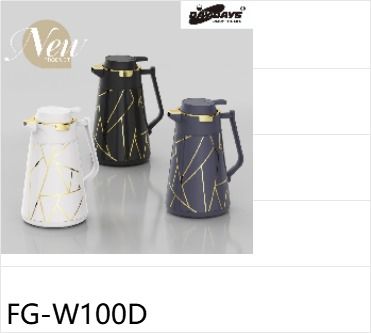 [NEW ARRIVALS] HOMART FG-W100D Arabic Thermos  ANNIVERSARY DEALS New Arrival Iron Body Insulated Dallah Arabic Thermos 1 L