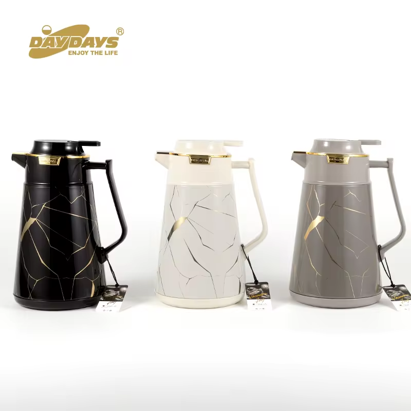 [NEW ARRIVALS] HOMART FG-W100D Arabic Thermos  ANNIVERSARY DEALS New Arrival Iron Body Insulated Dallah Arabic Thermos 1 L