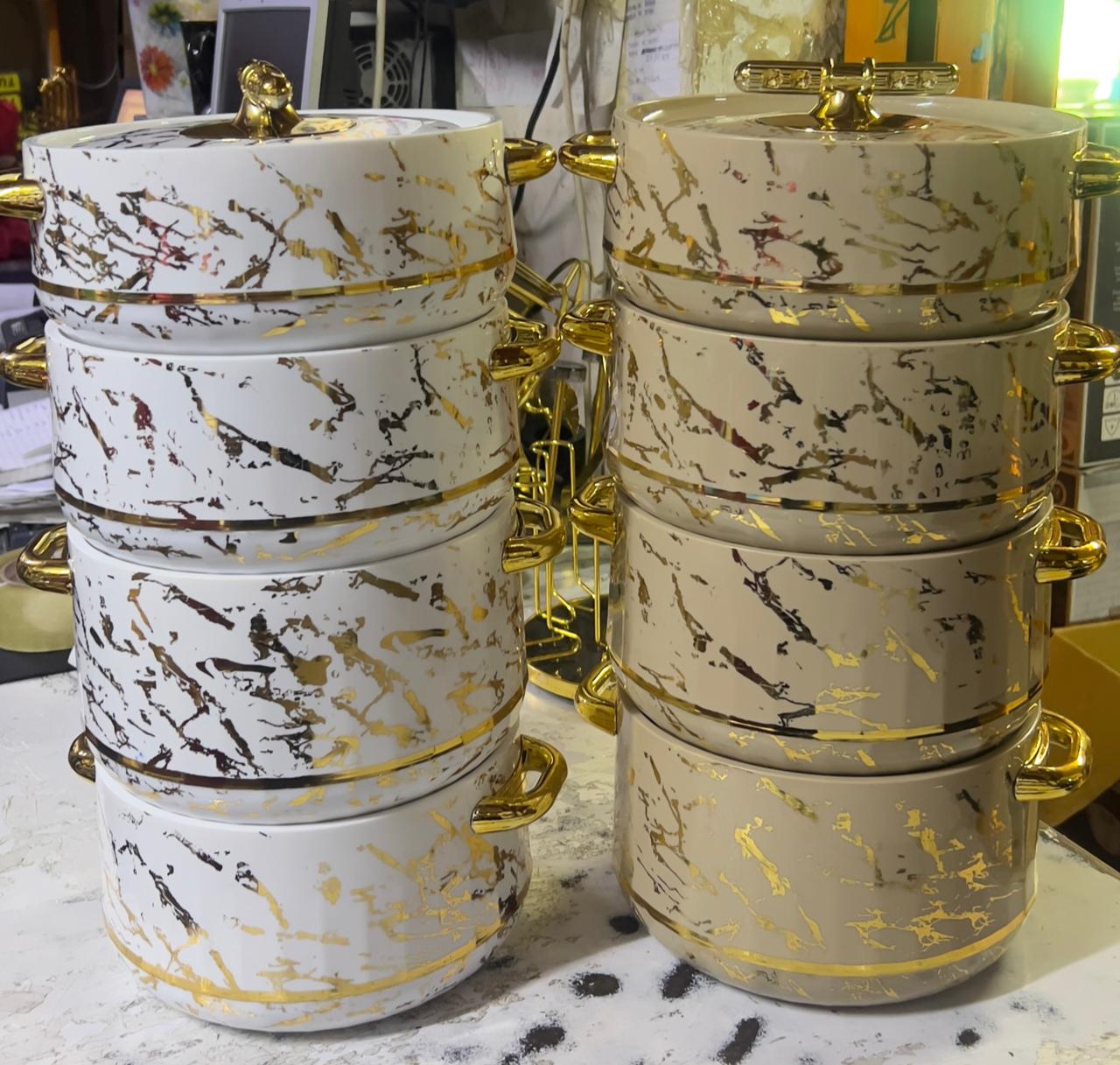 Generic 4pcs Pineapple Quality Stylish Longlasting Hotpots They keep food warm for a long time and they are very Durable. NEW IN THE MARKET DONT BE LEFT OUT