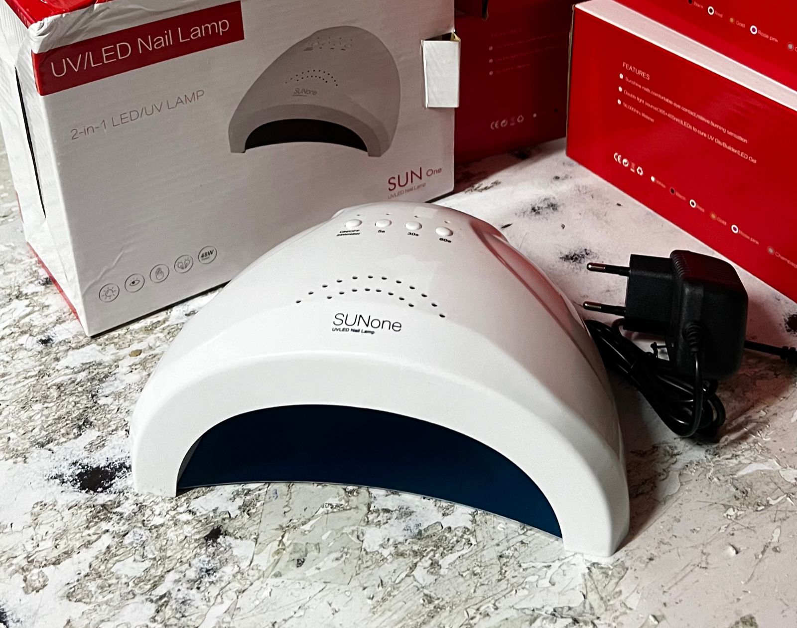 SunOne UV LED Lamp Original Dryer For Manicurist Curing Nail Polish Professional