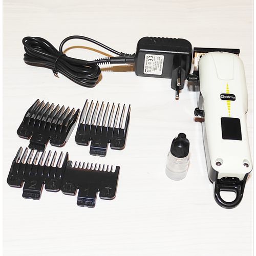 ANNIVERSARY DEALS WHOLASALE PRICES ONLY KSH 1998 Geemy Rechargeable Cordless Shaving Machine With Indicator Stainless steel blade
Taper control cutting lenghts
LCD battery capacity display