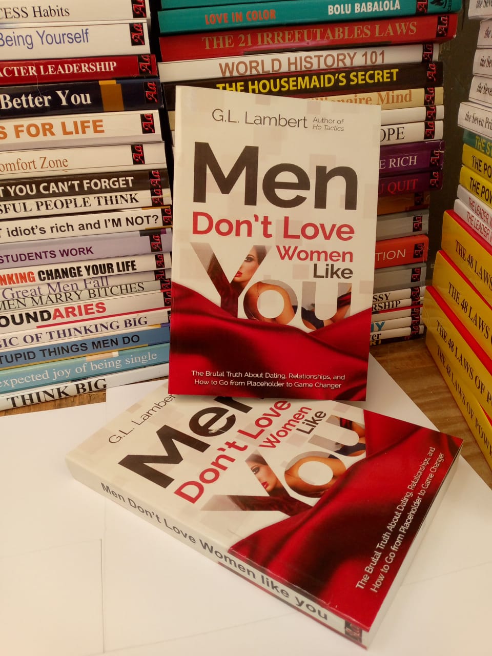 Men Don't Love Women Like You!: The Brutal Truth About Dating, Relationships, and How to Go from Placeholder to Game Changer 
by G.L. Lambert (Author)