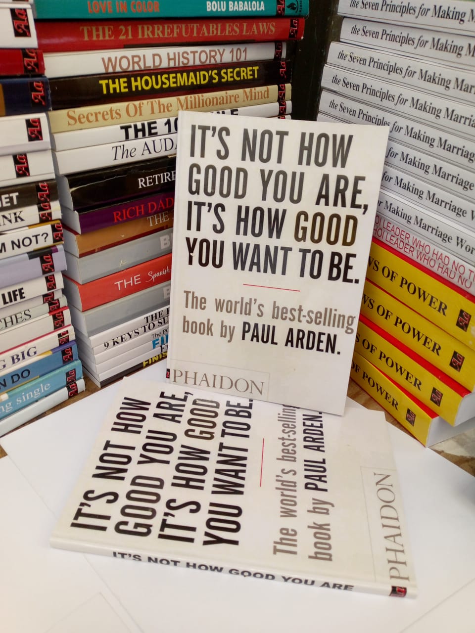 It's Not How Good You Are, It's How Good You Want to Be: The world's best-selling book by Paul Arden 
by Paul Arden (Author)