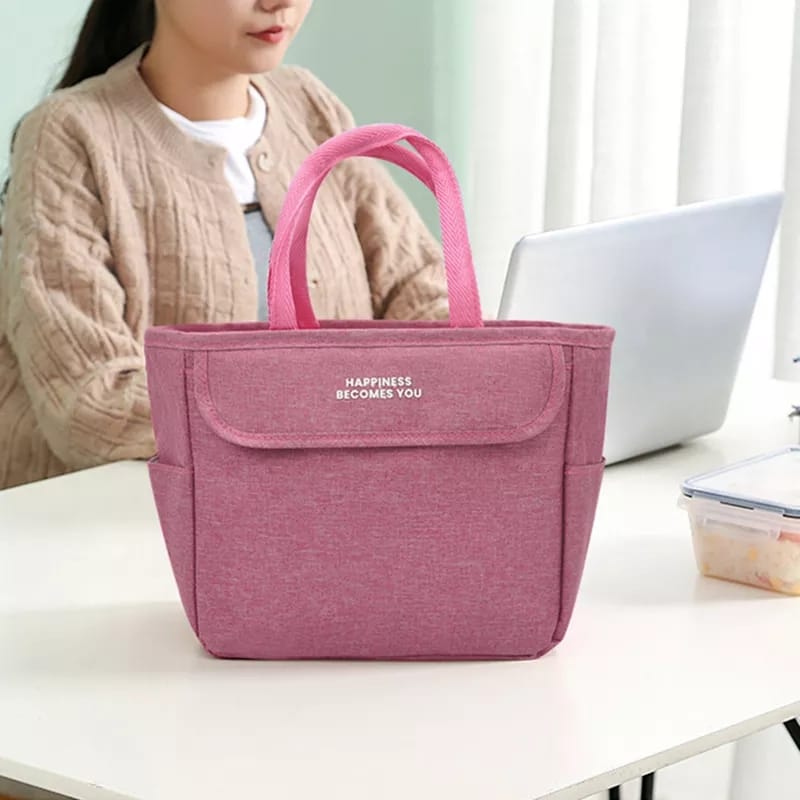 Thermal insulated lunch bag for women
 Large capacity portable food carrier
