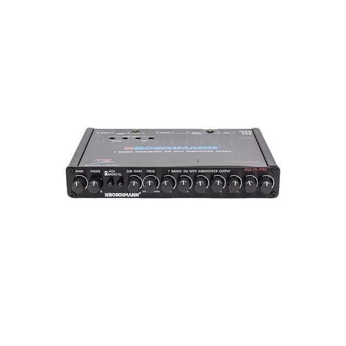 Boschmann EQX-75PRO 7 Band Audio Equalizer