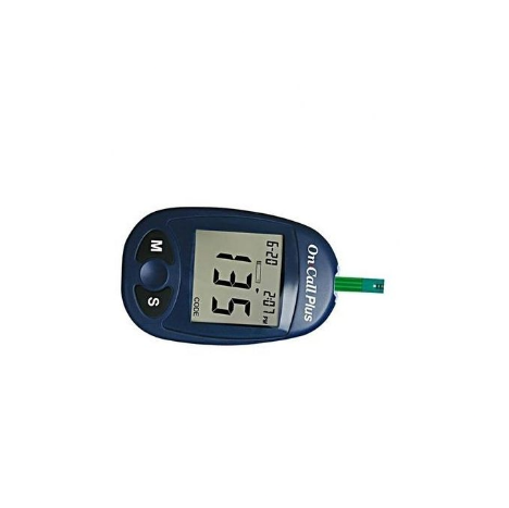 On Call Plus Glucometer Blood Glucose Test + Free 50 Strips
