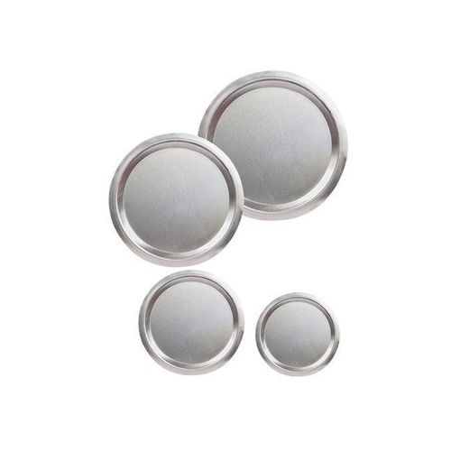 4Pcs Set Of Stainless Aluminum Sufuria WITH Lids (Middle Light Gauge)