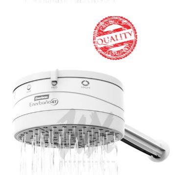 High Quality Enerbras Enershower 4T Instant Shower Head 4 Temperatures Shower Heads Colour May Vary Standard
