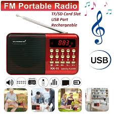 Digital Fm Radio With USB Slot