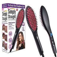 Simply Straight Temperature Control Hair Straightening Brush Kitchen & Dining room appliances