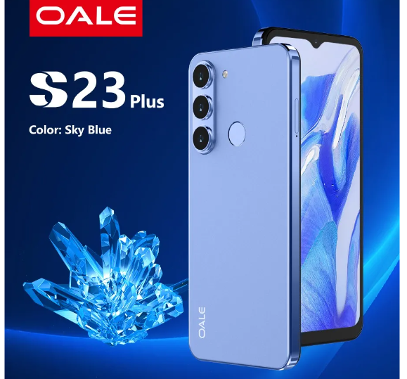 Oale S23 Plus 6.52"HD Water drop screen 32 GB ROM 3GB RAM 8MP back and 5mp front camera 4050mAh Battery