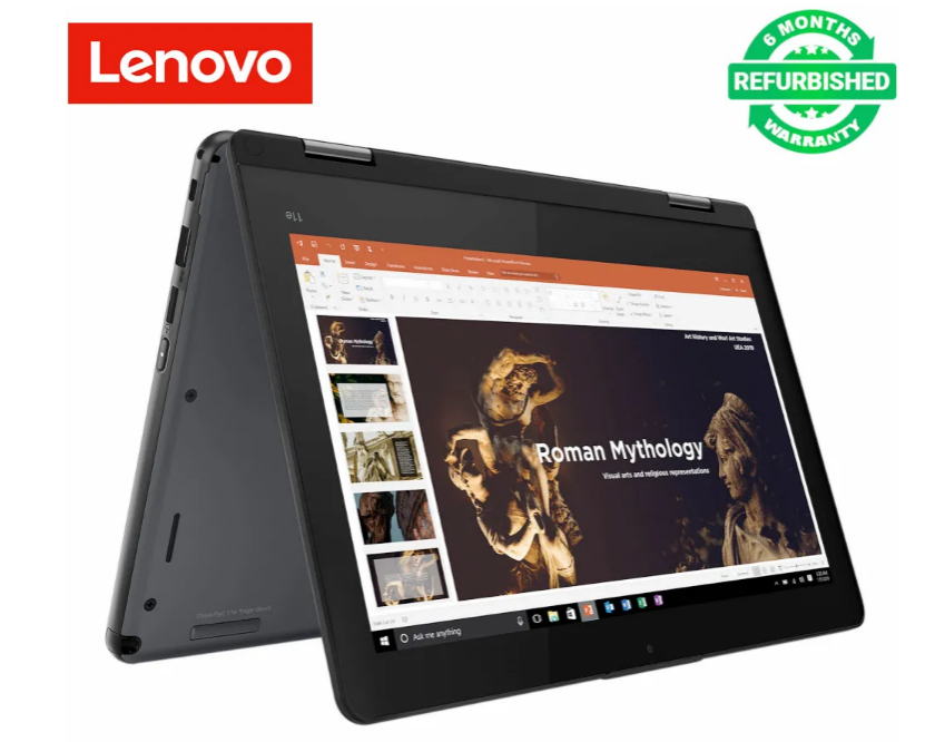 (ANNIVERSARY OFFER)  REFURBISHED  LENOVO THINKPAD YOGA 11E TOUCHSCREEN 4GB RAM  128GB SSD ,  2 IN 1 LAPTOP , 5TH GENERATION  X360 COMPUTER, INSTALLED WINDOWS  10 PRO, FREE MOUSE