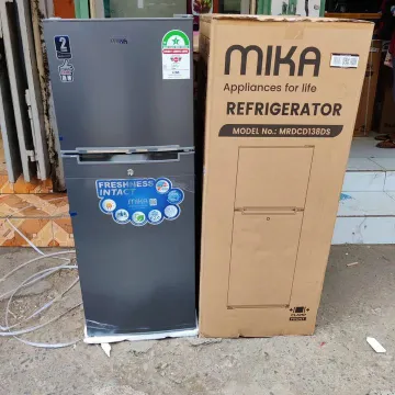 Mika 138L Double Door Fridge