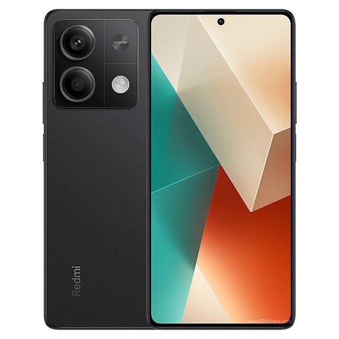 XIAOMI Redmi Note 13, 6.67", 128GB + 6GB RAM (Dual SIM), 5000mAh, Black