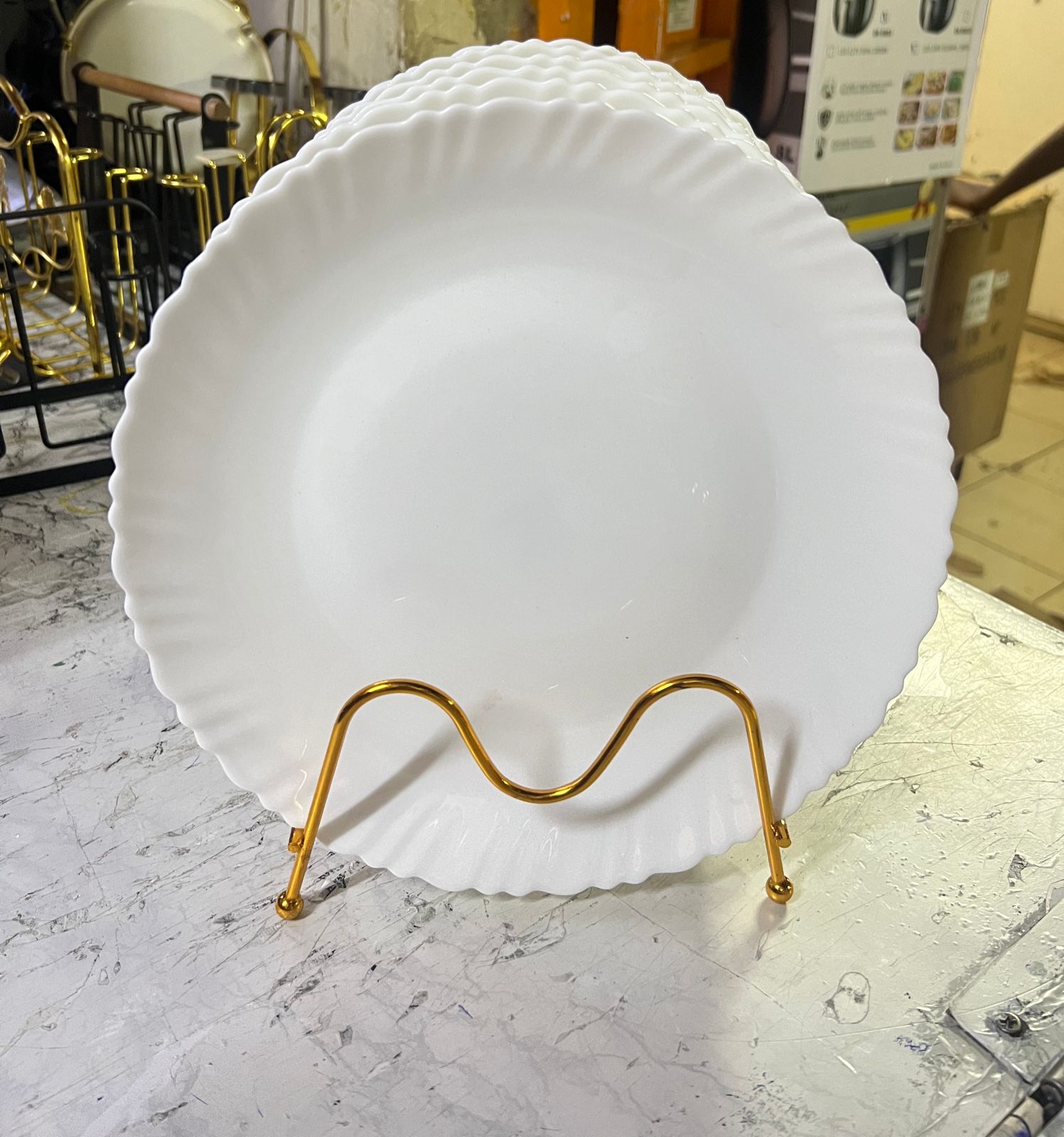 6 pcs ceramuc plates