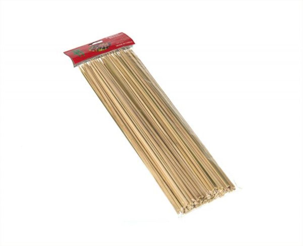 BBQ Barbecue Mshikaki Kebab Bamboo Wooden Skewers - 1 PACKET