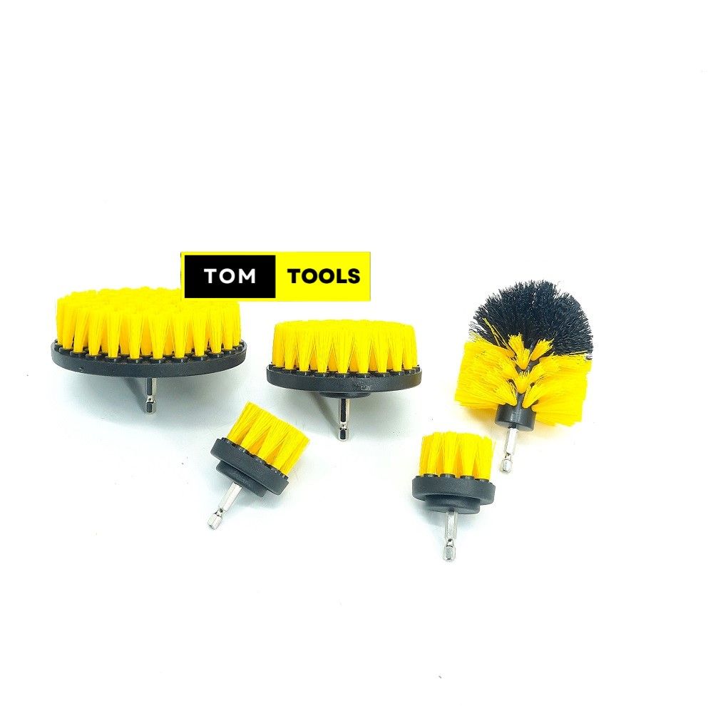 5PCS Scrubber Brush Drill Attachment Set