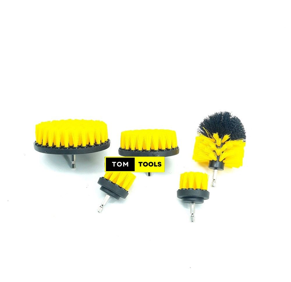 5PCS Scrubber Brush Drill Attachment Set