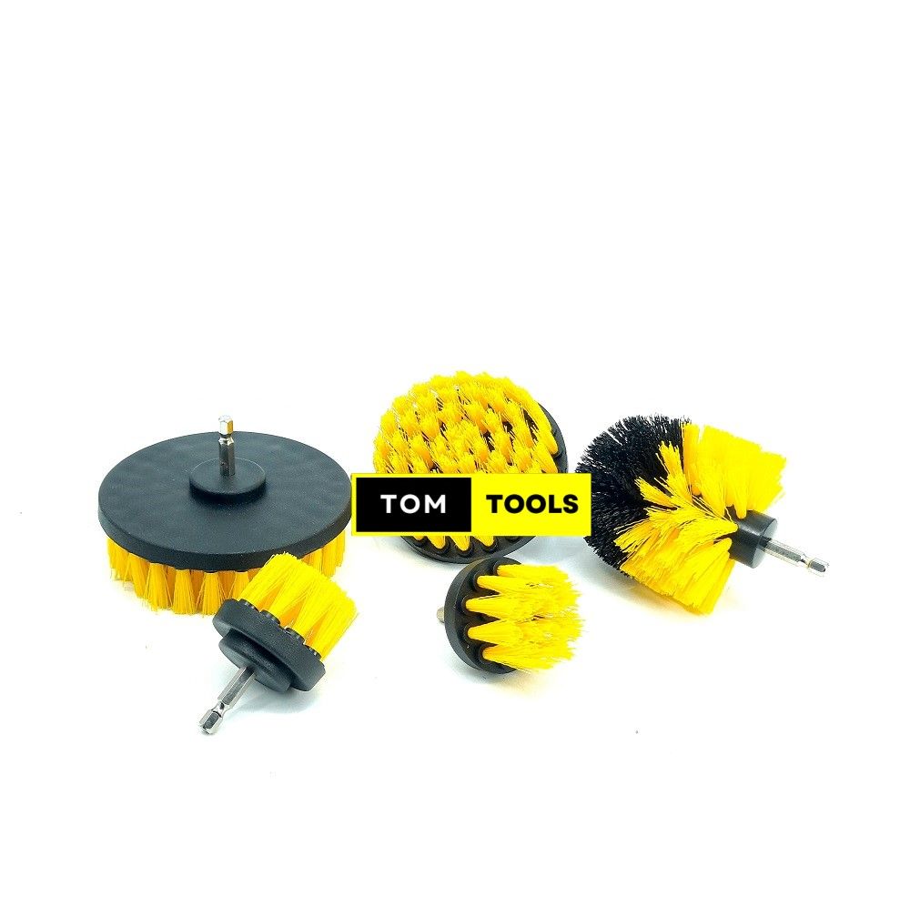 5PCS Scrubber Brush Drill Attachment Set